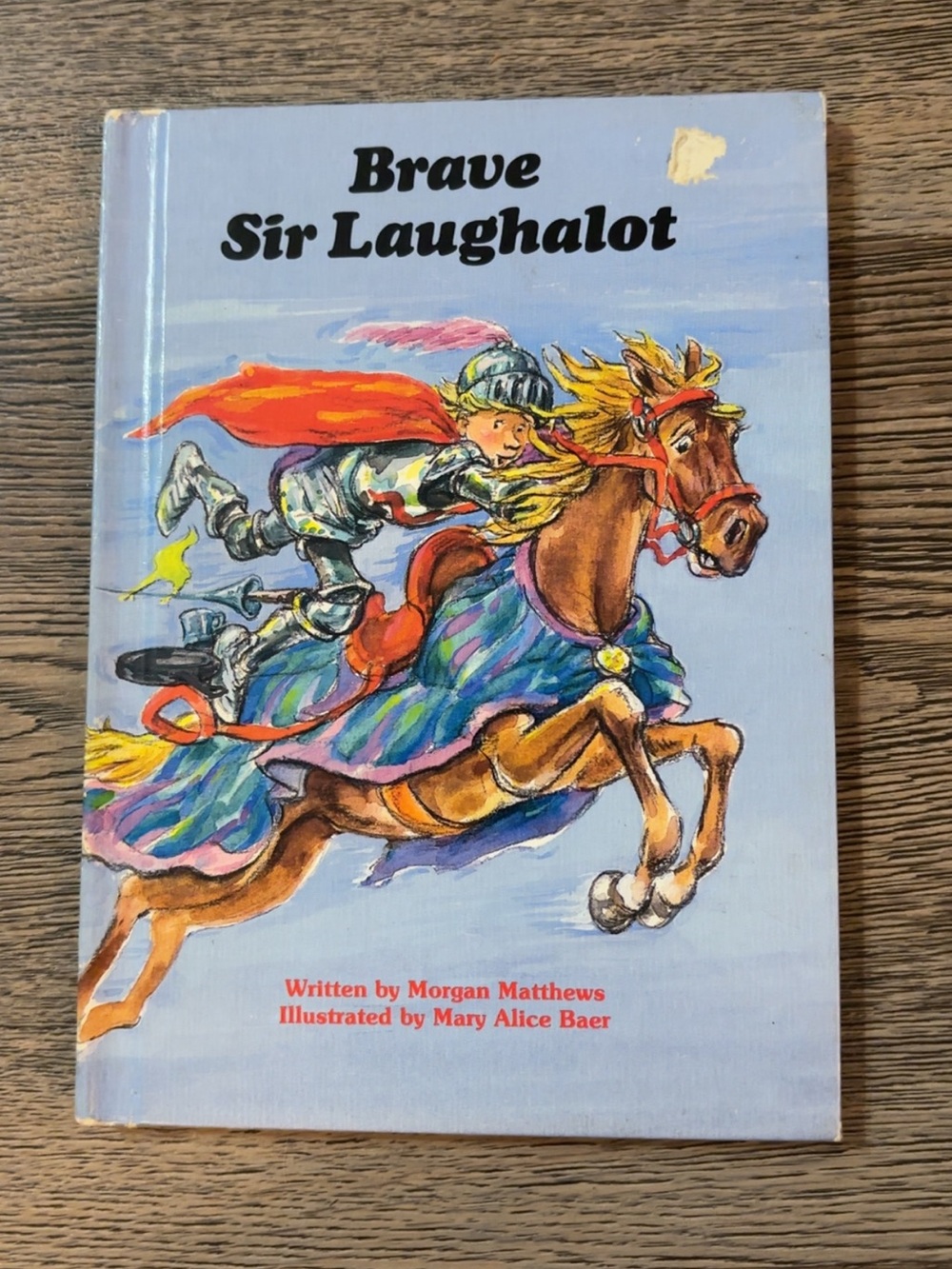 Brave Sir Laughalot written by Morgan Mathews